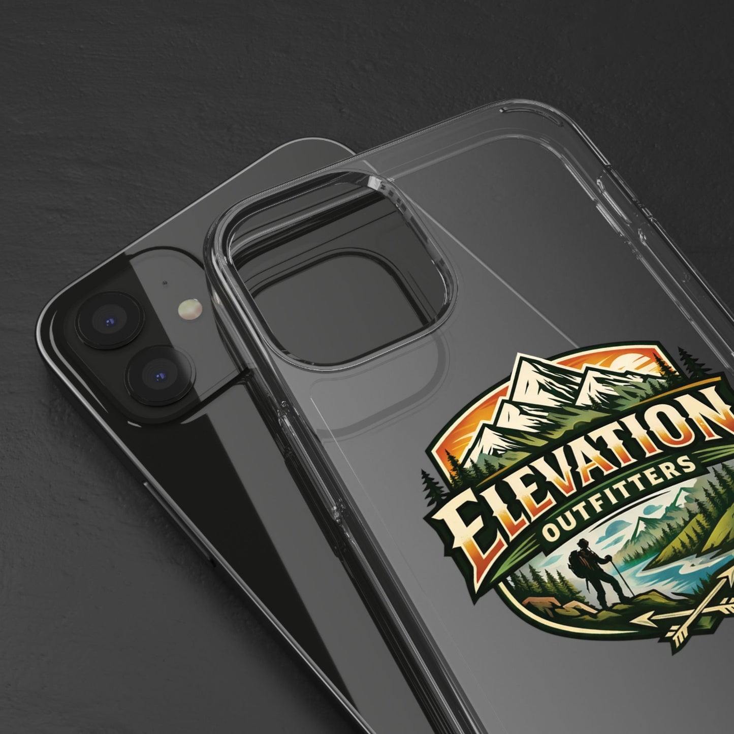Classic Elevation Outfitters Clear Phone Case