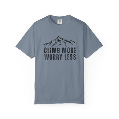 Climb More Worry Less T-Shirt