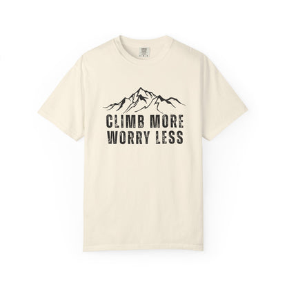 Climb More Worry Less T-Shirt