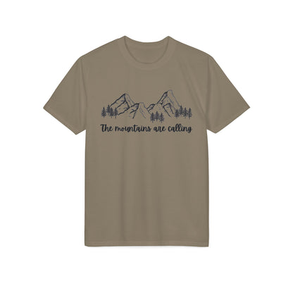 Mountain Graphic T-Shirt — "The Mountains Are Calling" Outdoor Adventure Tee