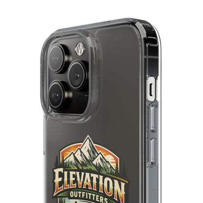 Classic Elevation Outfitters Clear Phone Case