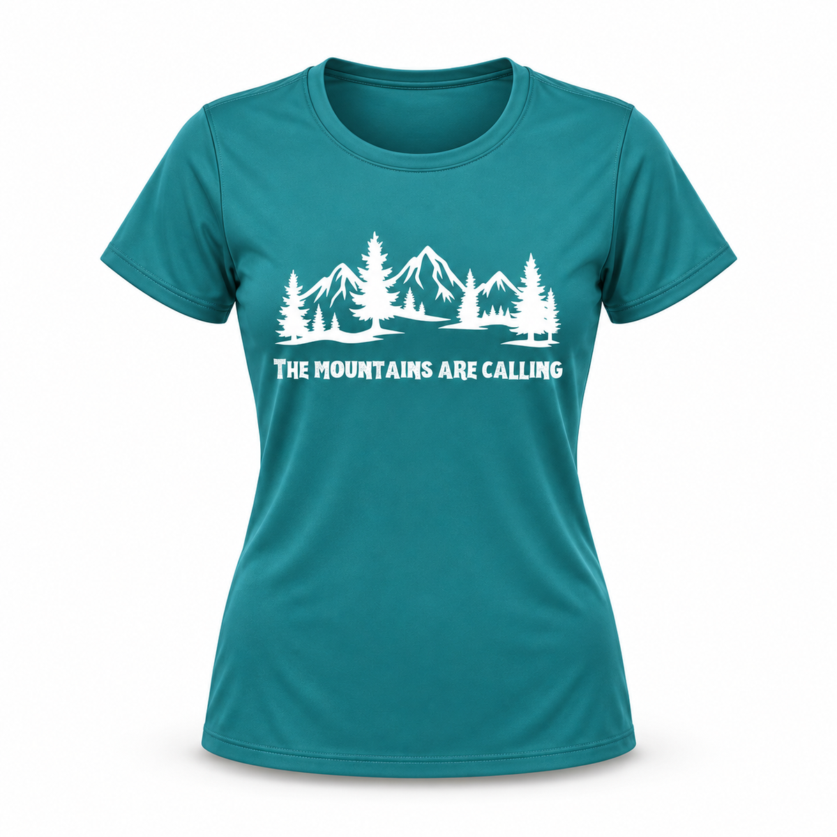 The mountains are calling women’s tee